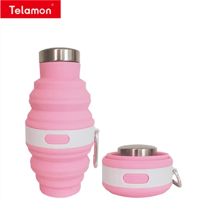 핑크 스포츠 물병